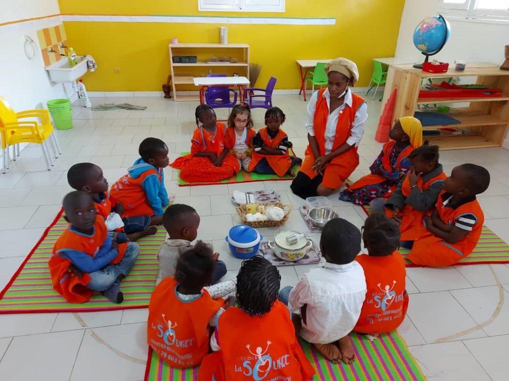 École la Source Sénégal : atelier cuisine