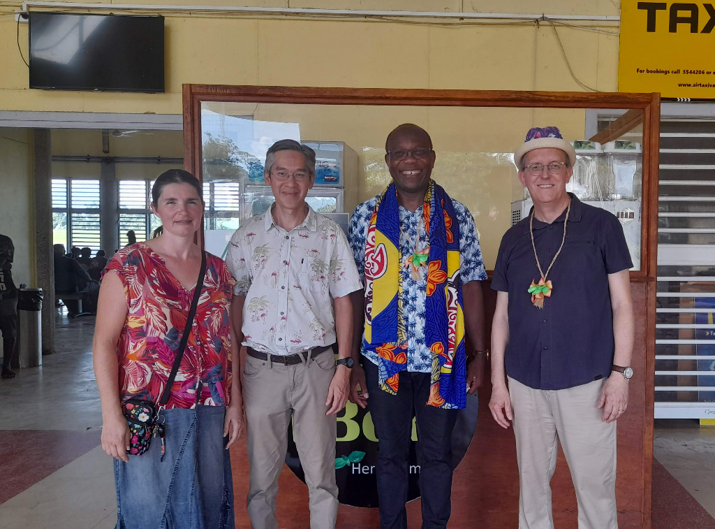 La joie d’accueillir des français au Vanuatu