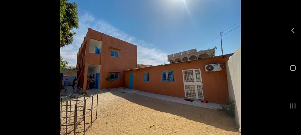 nouveau bâtiment de l'école la Source au Sénégal