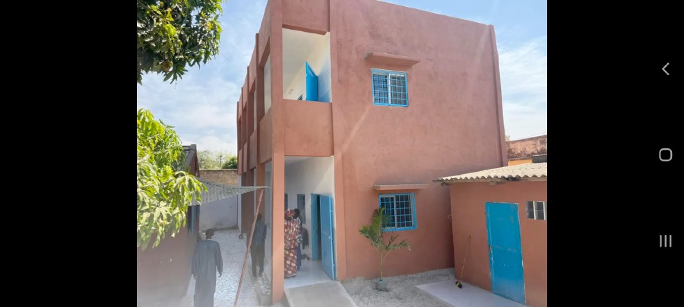 nouveau bâtiment de l'école la Source au Sénégal