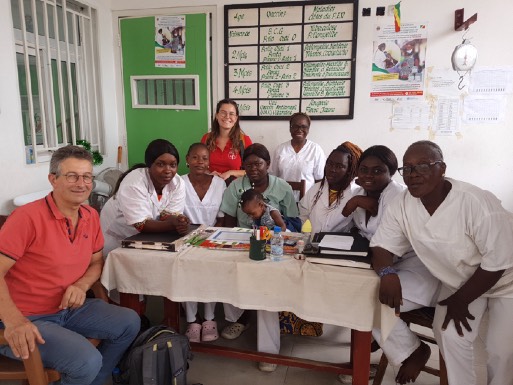 Visite au Centre médical, Congo