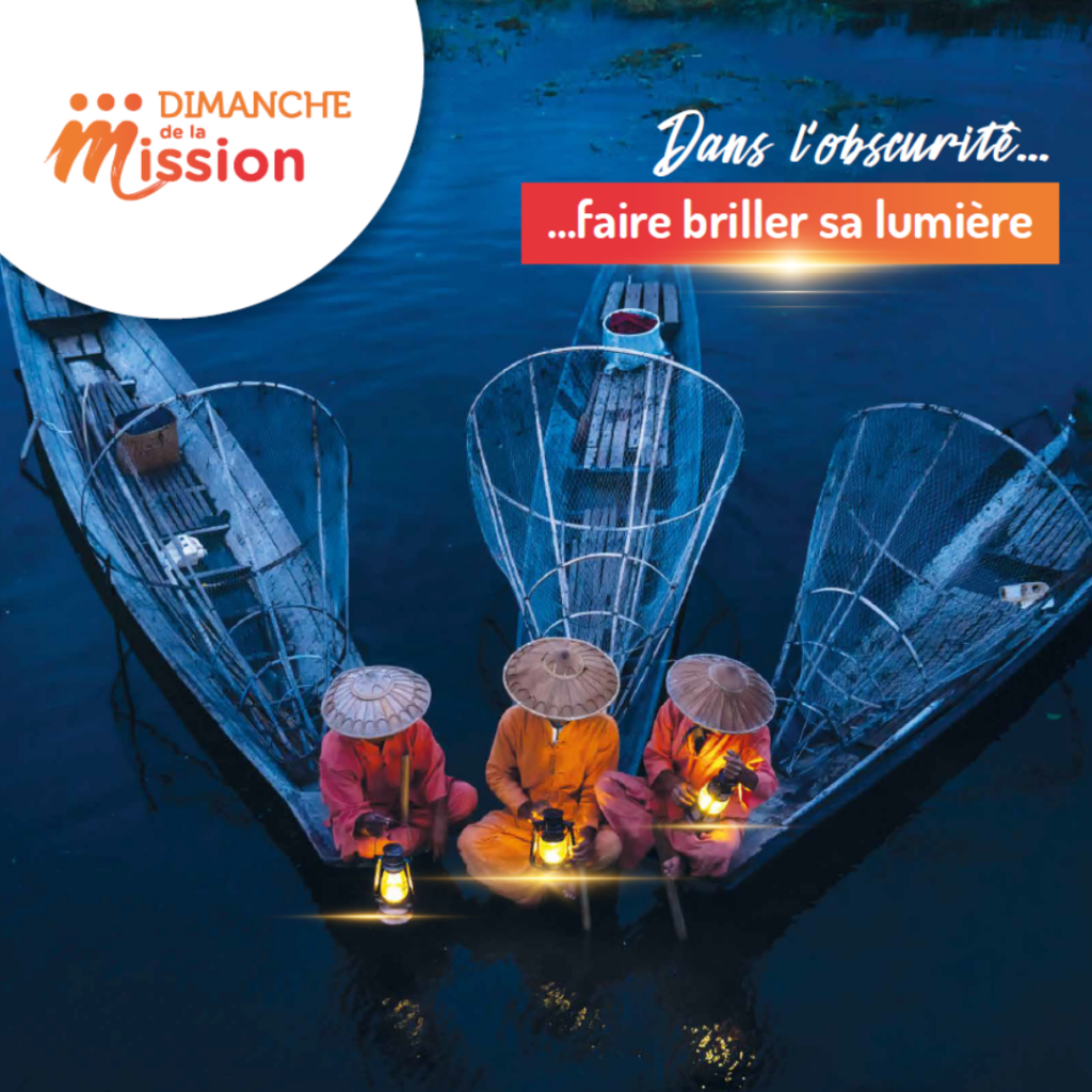 Dans l’obscurité … faire briller sa lumière.