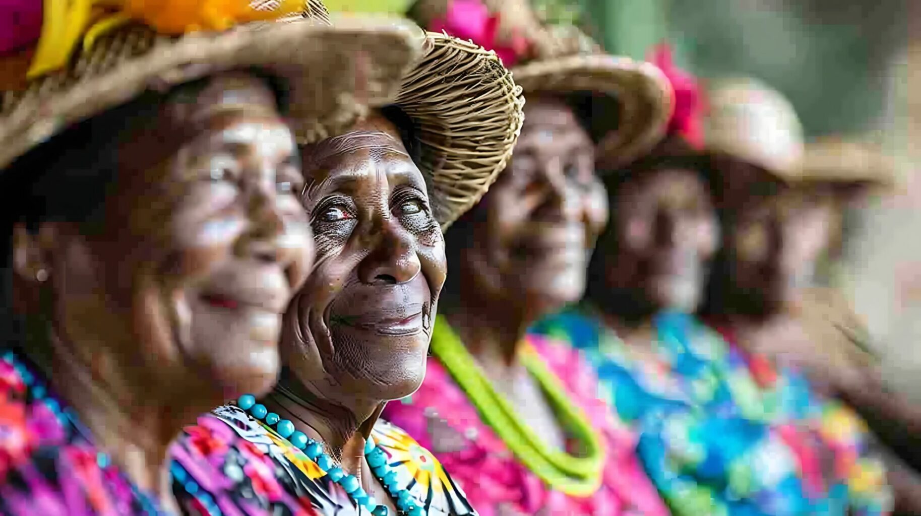 Achat de matériaux de construction pour une église au Vanuatu : portraits de femmes